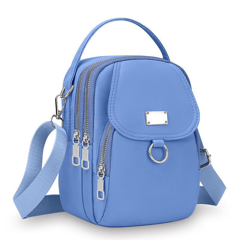 Женская сумка классическая 10649 кросс-боди Голубой (29471913) - фото 1 Женская сумка классическая 10649 кросс-боди Голубой (29471913) - фото 1