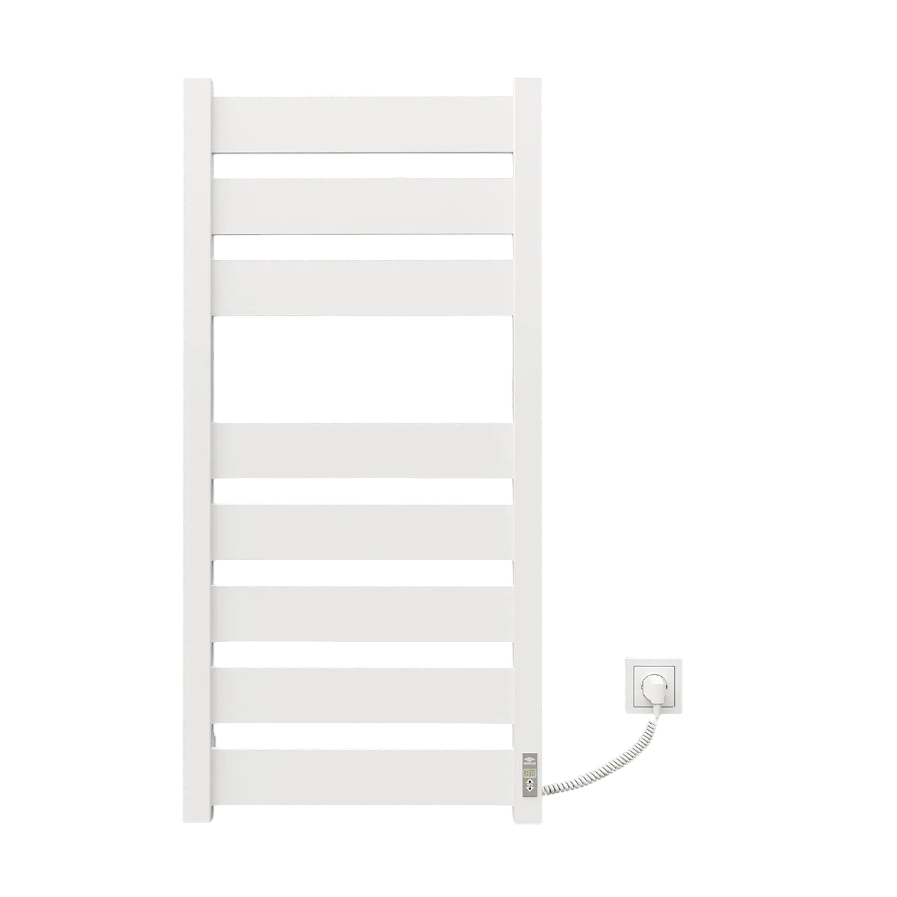 Полотенцесушитель электрический KOSSER Лестница Волс ER 1000х500/8 мм Белый (23059608)