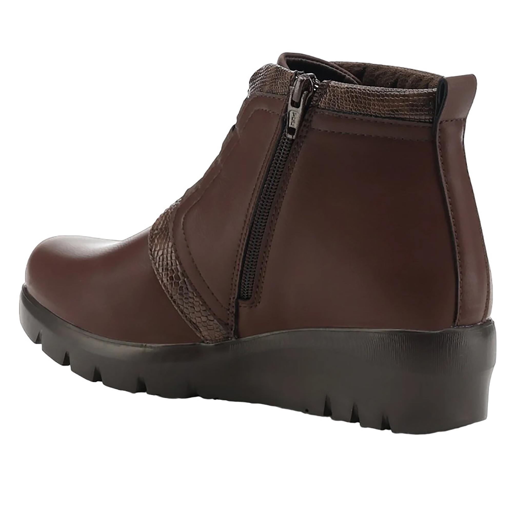 Ботинки повседневные осенние женские Polaris р. 38 Коричневый (050030-38) - фото 3 Ботинки повседневные осенние женские Polaris р. 38 Коричневый (050030-38) - фото 3