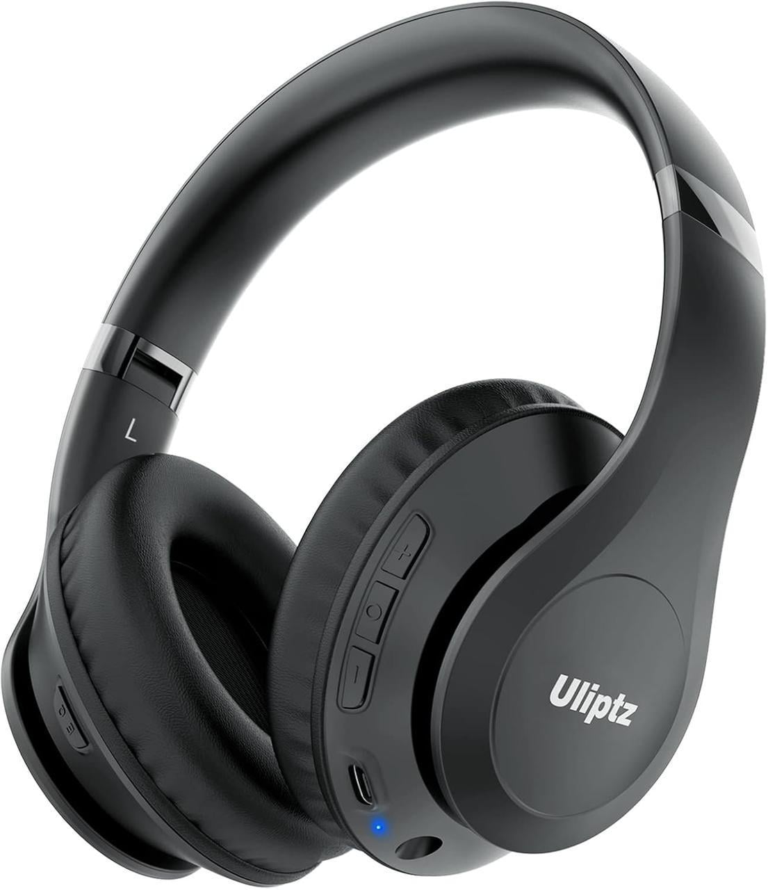 Наушники Uliptz 6 EQ режимов Bluetooth 5.3/HiFi Черный
