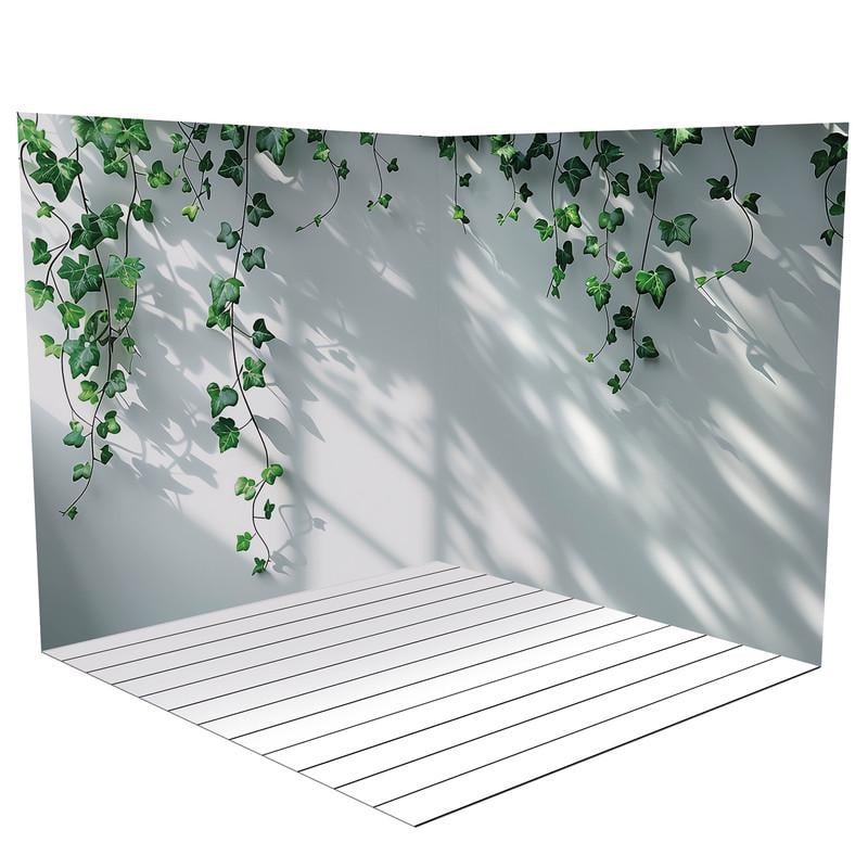Фотофон виниловый угловой Frontlit стена/пол 100х100 см 450 г/м2 №58466 (58466-100)