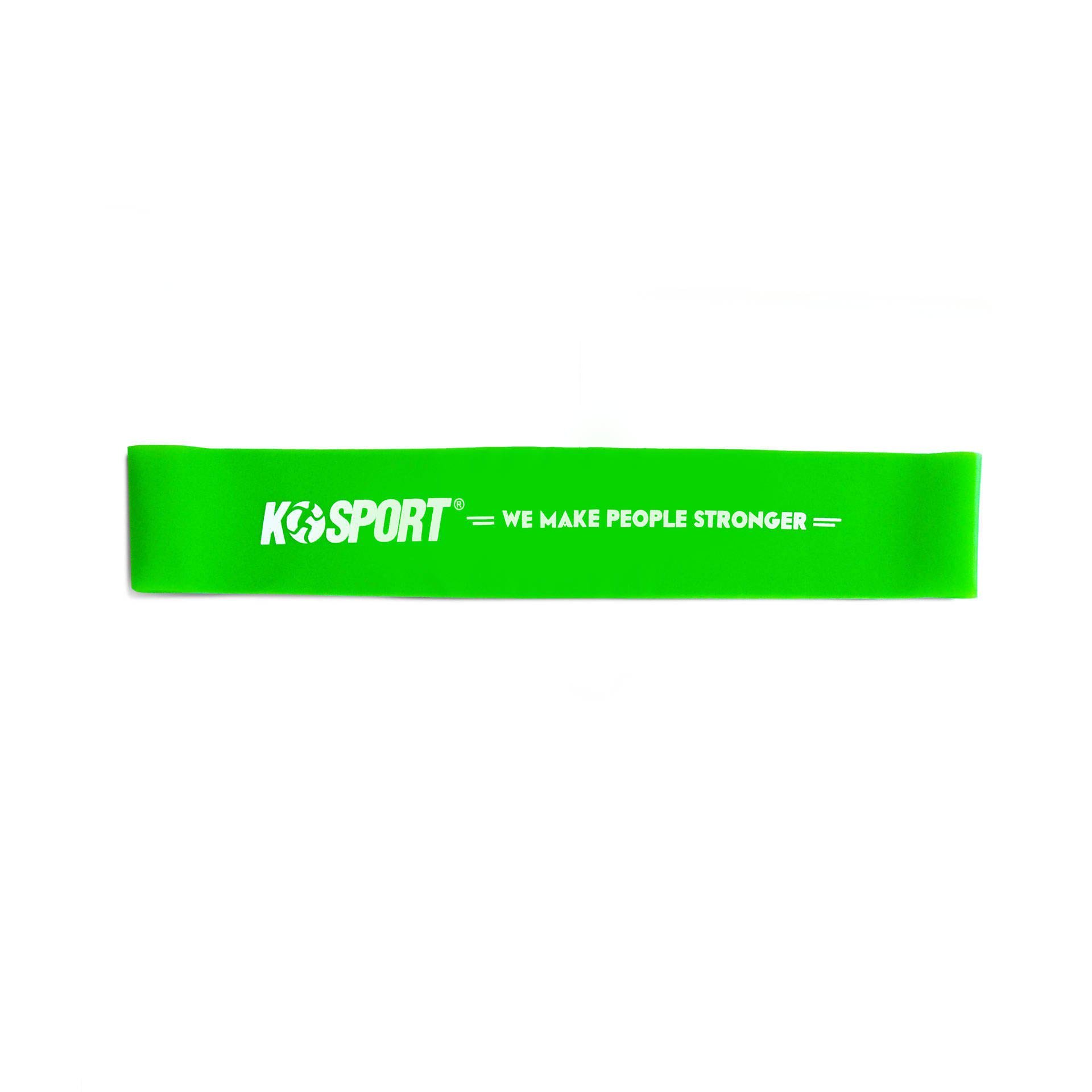 Резинка для фітнесу K-Sport Power Band Min Зелений (22812651)