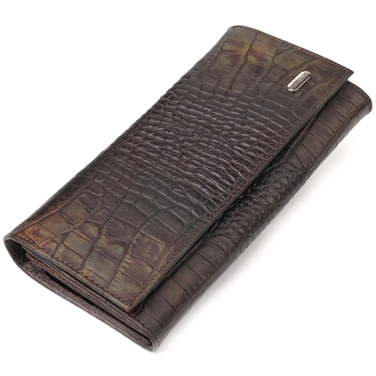 Гаманець жіночий з монетницею CANPELLINI Wallet 21530 шкіра Різнокольоровий