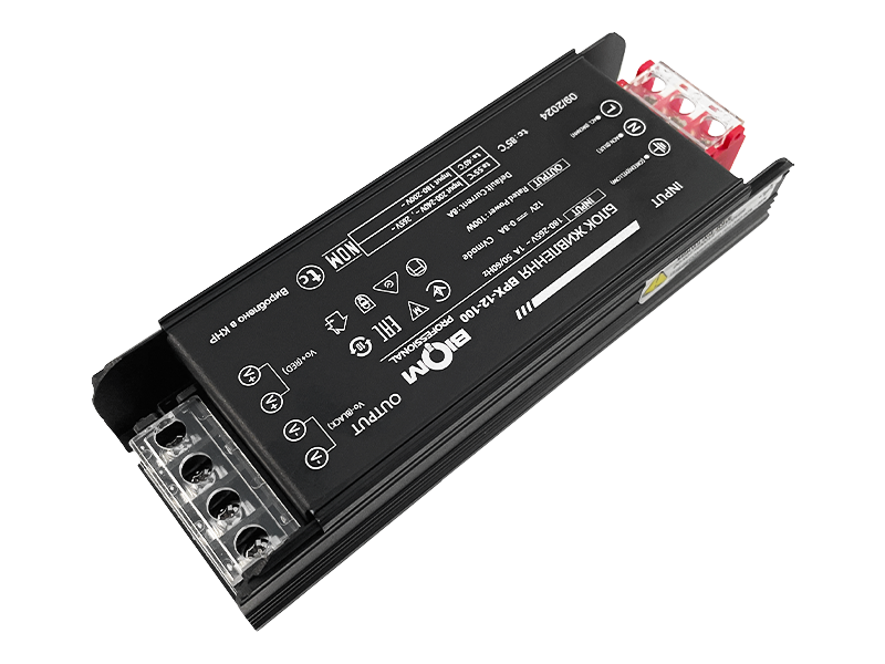 Блок питания Biom Professional 100W IP20 12V BPX-100 8,3A (9391) - фото 2