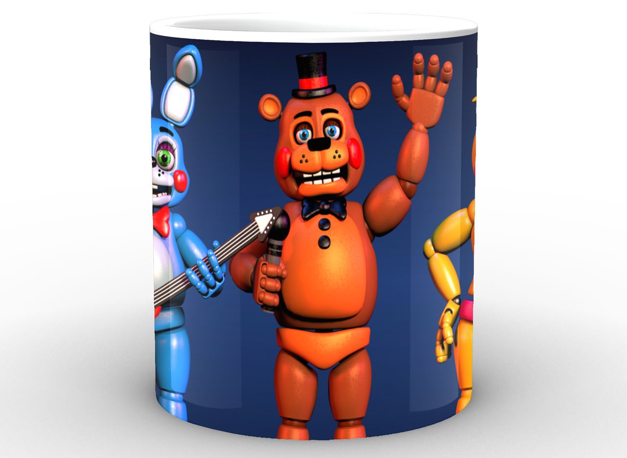 Чашка Five Nights At Freddys Пять ночей с Фредди постер FN.02.011