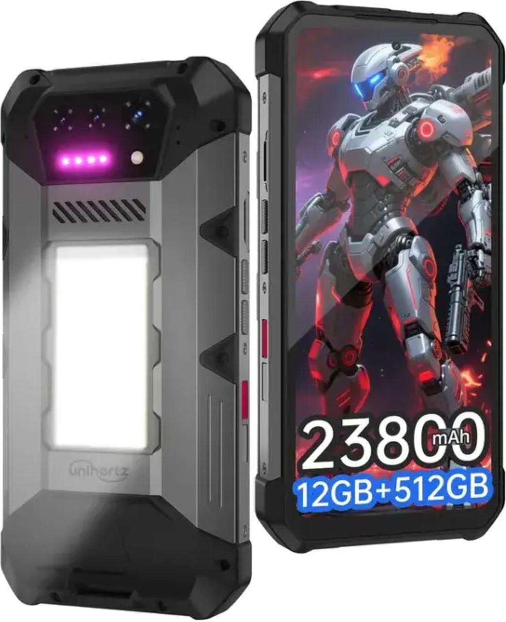 Смартфон Unihertz 8849 HIKE 12/512 Гб Global Version Black (2796659579) - фото 2 Смартфон Unihertz 8849 HIKE 12/512 Гб Global Version Black (2796659579) - фото 2