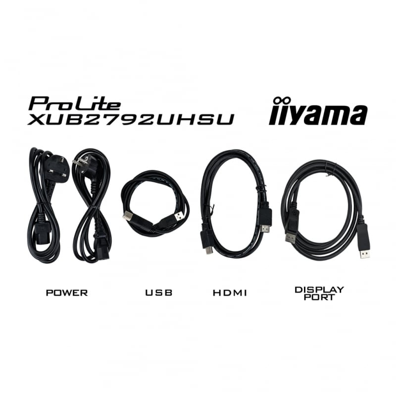 Монітор iiyama XUB2792UHSU-B6 безрамковий IPS 3840х2160 4K Ultra HD 27"/4W - фото 14 Монітор iiyama XUB2792UHSU-B6 безрамковий IPS 3840х2160 4K Ultra HD 27"/4W - фото 14