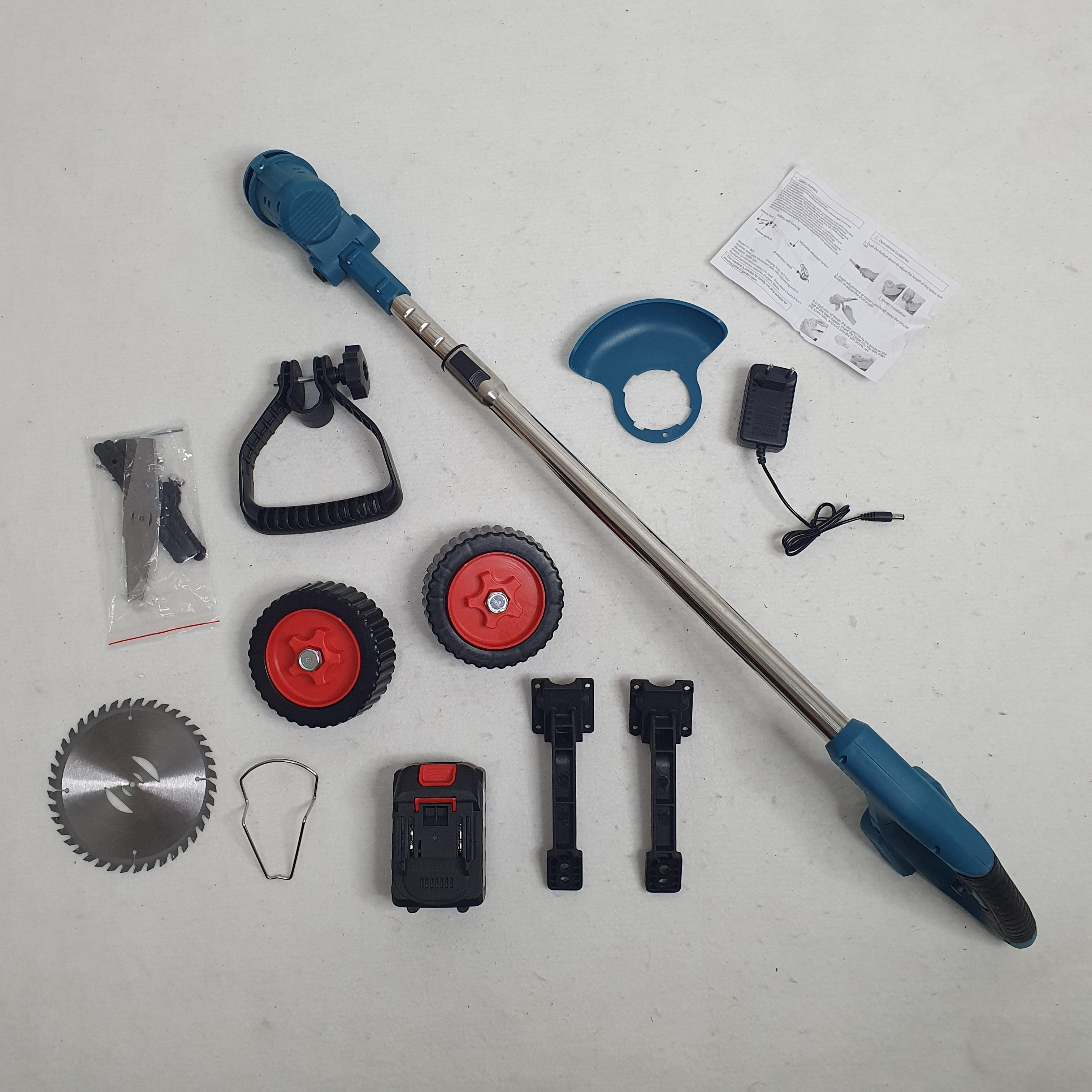 Триммер аккумуляторный со съемными колесами и аккумулятором 48 V (UTRK-148) - фото 3 Триммер аккумуляторный со съемными колесами и аккумулятором 48 V (UTRK-148) - фото 3