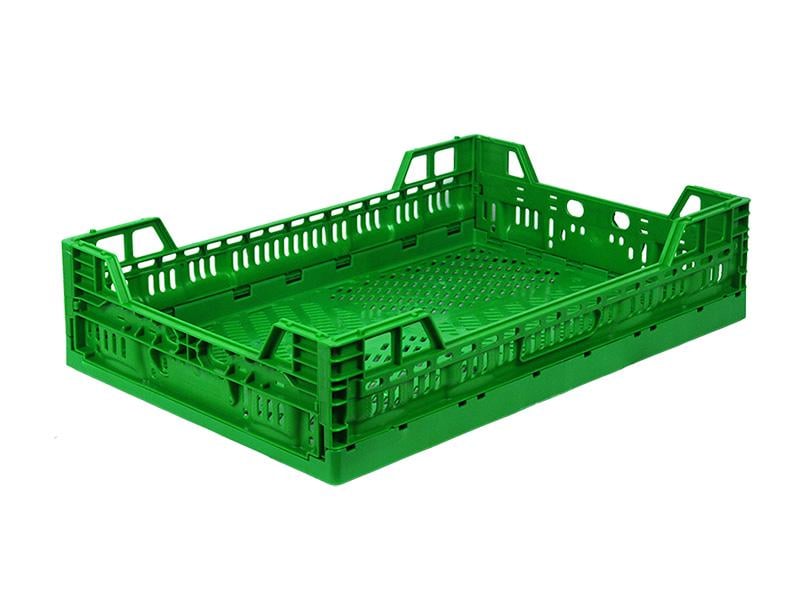 Ящик пластиковий F6414-3100 тип 1 600х400х140 мм Зелений (18101156)
