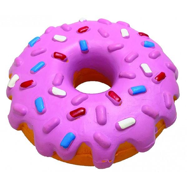 Іграшка для собак TatraPet Toys&Fun Пончик з піщалкою 14 см (1752272086)