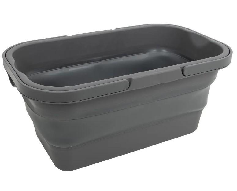 Кошик складний Bo-Camp Foldable Box With table Top 17L Grey (DAS302125) - фото 3