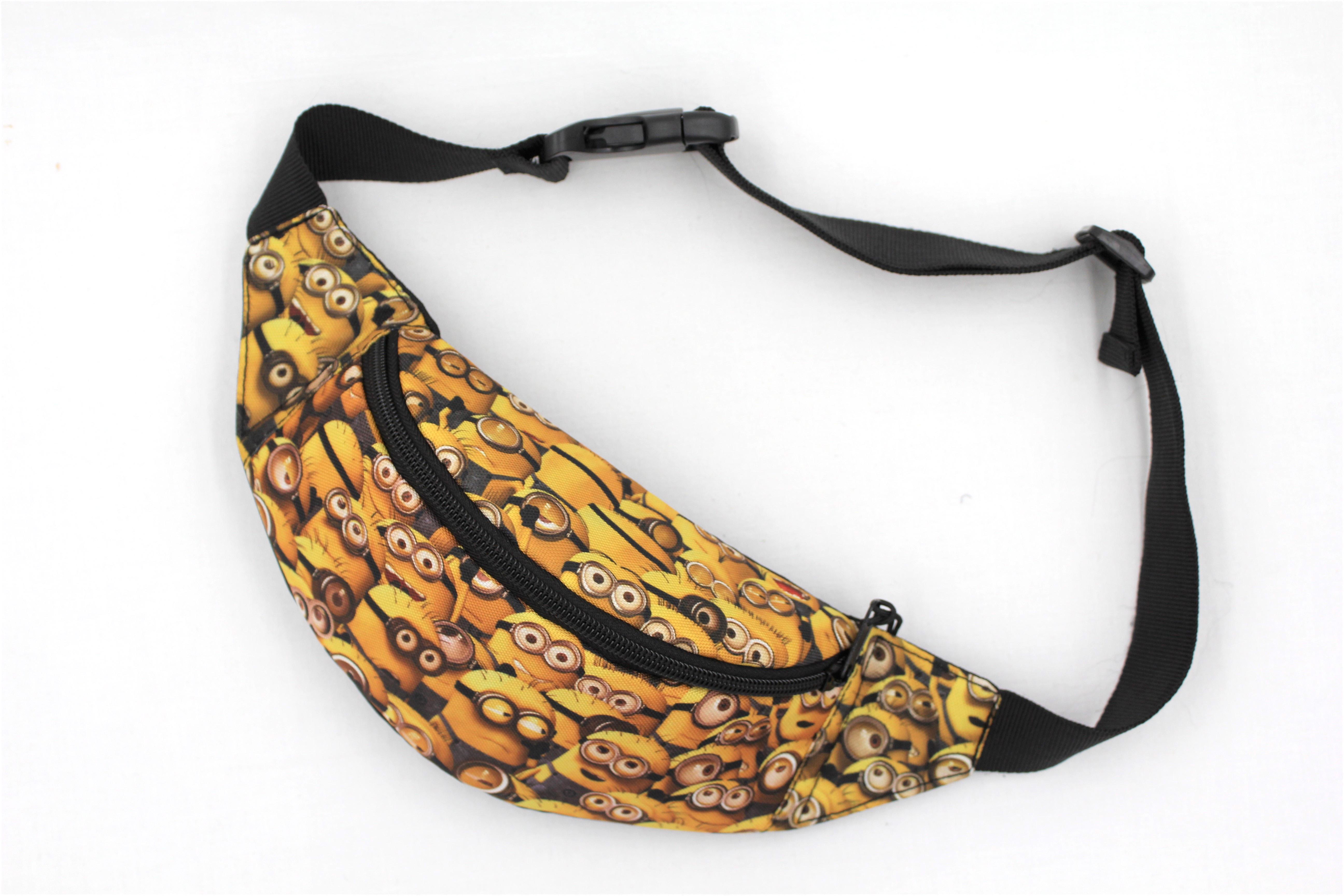 Сумка бананка дитяча з регулюючим ремінцем 4-8 років Посіпаки (Д-013) - фото 1 Сумка бананка дитяча з регулюючим ремінцем 4-8 років Посіпаки (Д-013) - фото 1