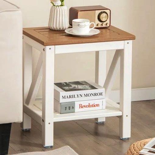 Табурет для ванной из дерева Ринос Зефир/Шафран (ТВН-00992006)