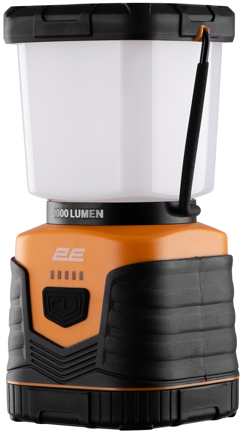 Фонарь кемпинговый аккумуляторный 2E PLBL1844 USB-C 4400 mAh 4 режима освещения функция Power Bank Черный (2E-PLBL1844)