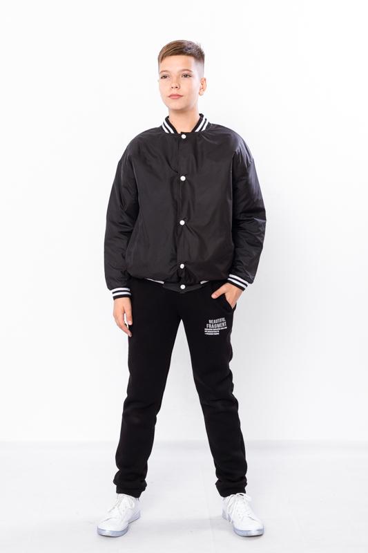 Штани для хлопчика підліткові Носи Своє 140 см Чорний (6232-025-33-v0)