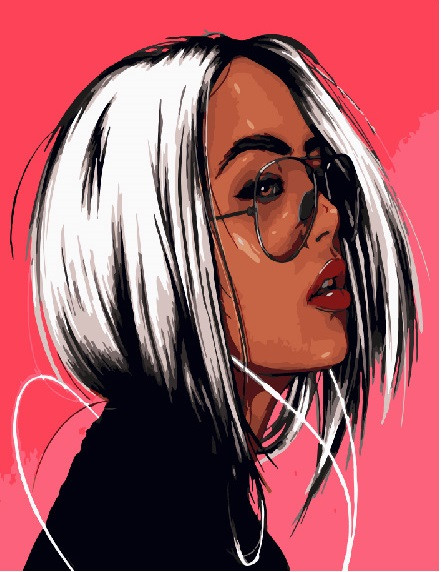 Картина по номерам Brushme Фешн (GX23711)