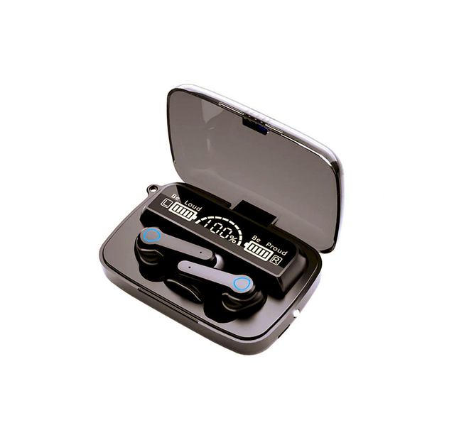Навушники бездротові вакуумні M19 MDR Bluetooth вкладиші з кейсом (3810)