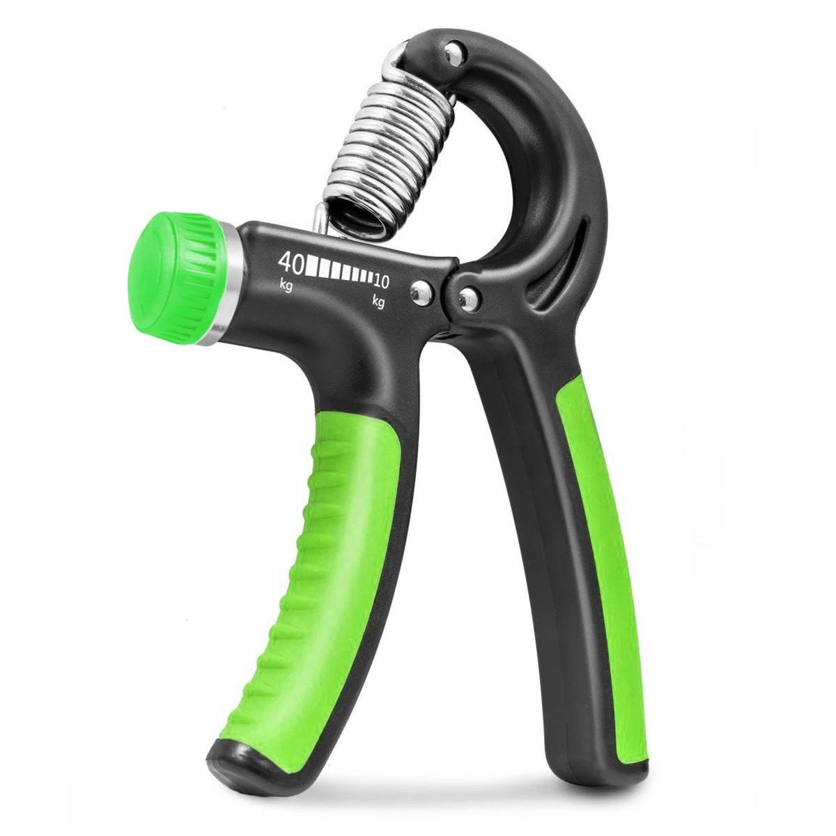 Еспандер кистьовий PowerPlay PP-4323 Strength Grip з регульованим навантаженням 10-40 кг Чорно-зелений (A-012884) - фото 2 Еспандер кистьовий PowerPlay PP-4323 Strength Grip з регульованим навантаженням 10-40 кг Чорно-зелений (A-012884) - фото 2