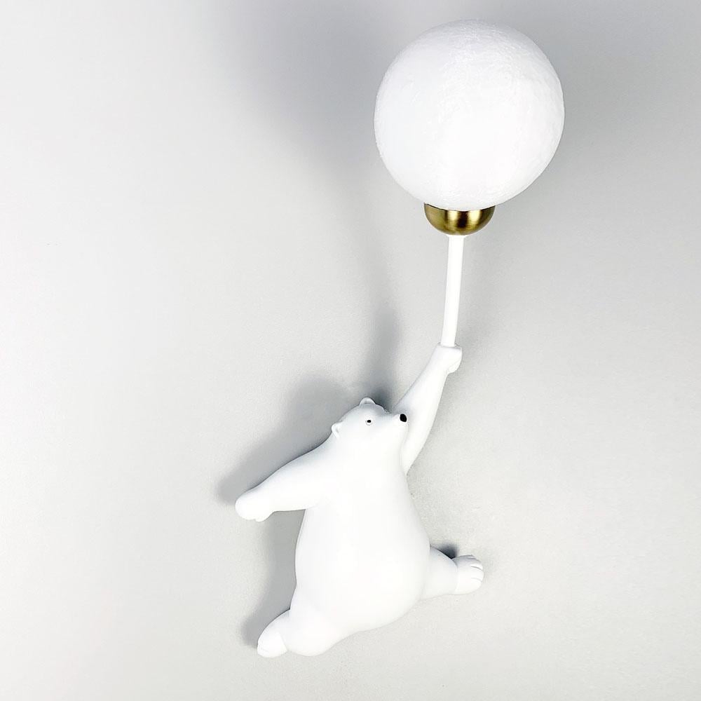 Бра Light House LNF-17469/1W Bear Balloons цоколь G9 с плафоном справа диаметр плафона 10 см
