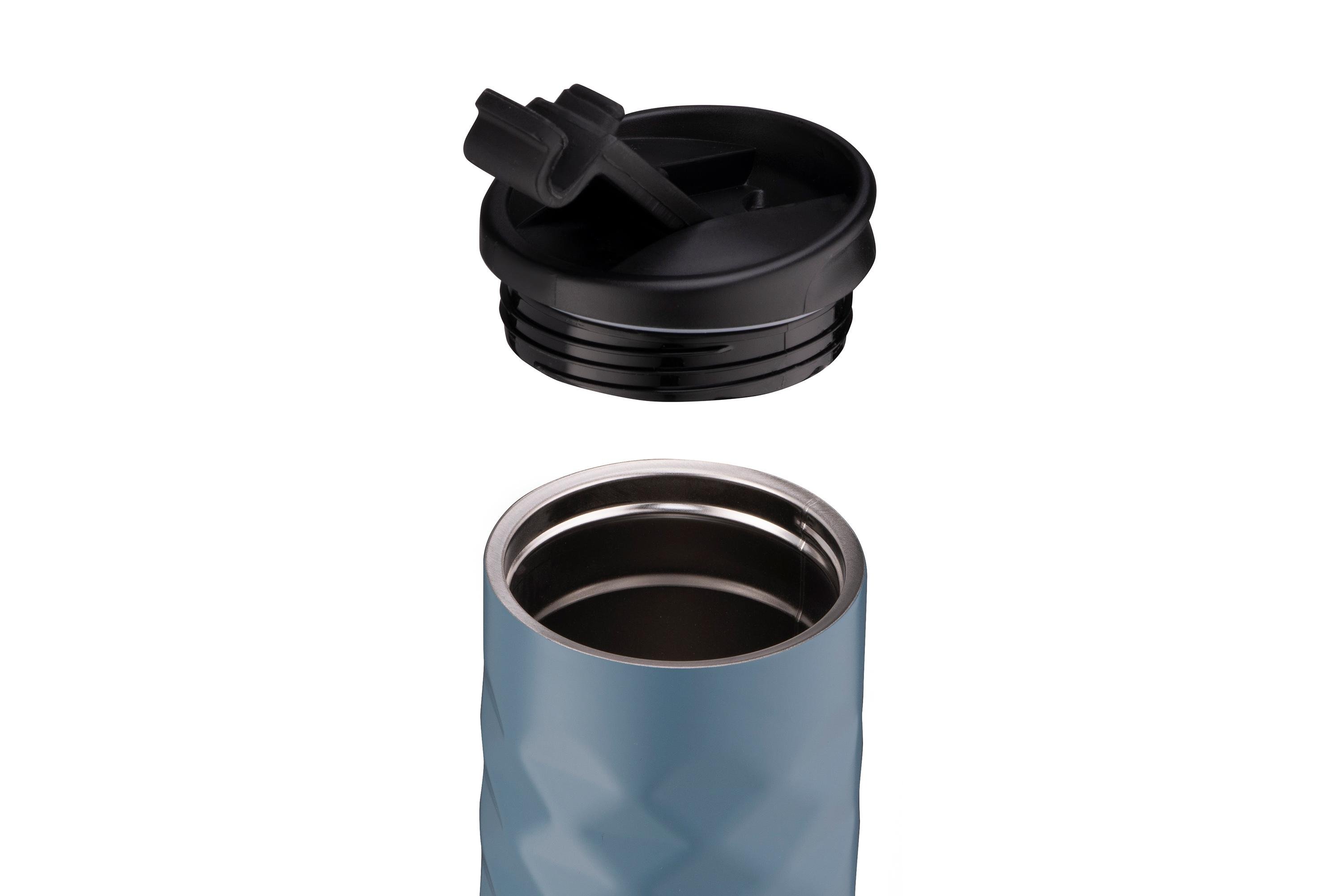 Термочашка Ardesto Bright City 400 мл Темно-синий (AR2640NV) - фото 3