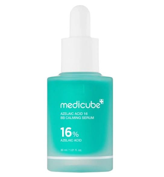 Сыворотка успокаивающая с азелаиновой кислотой 16% Medicube Azelaic Acid 16 BB Calming Serum 30 мл Сыворотка успокаивающая с азелаиновой кислотой 16% Medicube Azelaic Acid 16 BB Calming Serum 30 мл