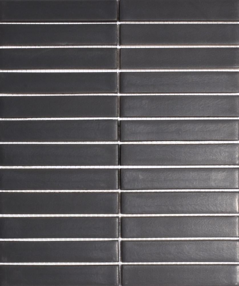 Мозаика керамическая Kotto Ceramica Kit Kat K 6021 252x300x9 мм Black Mat (003834)