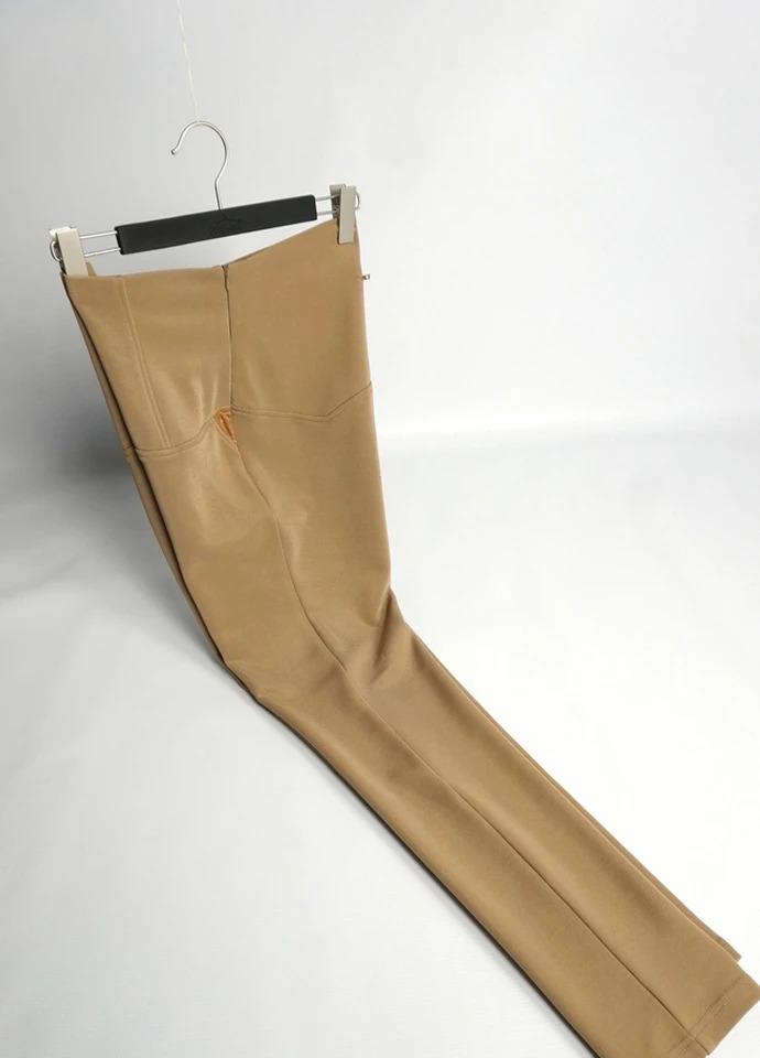 Брюки жіночі демісезонні Forza Viva FV-122943-1 з завищеною талією р. 46 Бежевий (17852297) - фото 4 Брюки жіночі демісезонні Forza Viva FV-122943-1 з завищеною талією р. 46 Бежевий (17852297) - фото 4