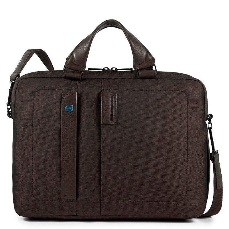 Портфель Piquadro PULSE 13" CONNEQU Chevron Brown (CA1903P16_CHEVTM)