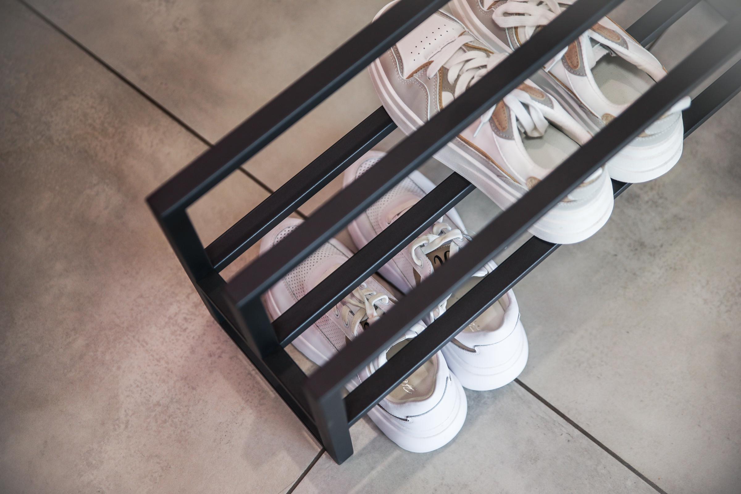 Полка для обуви Лаконичность+ двухэтажная из металла 70х20х34 см (ML-72.5) - фото 9 Полка для обуви Лаконичность+ двухэтажная из металла 70х20х34 см (ML-72.5) - фото 9