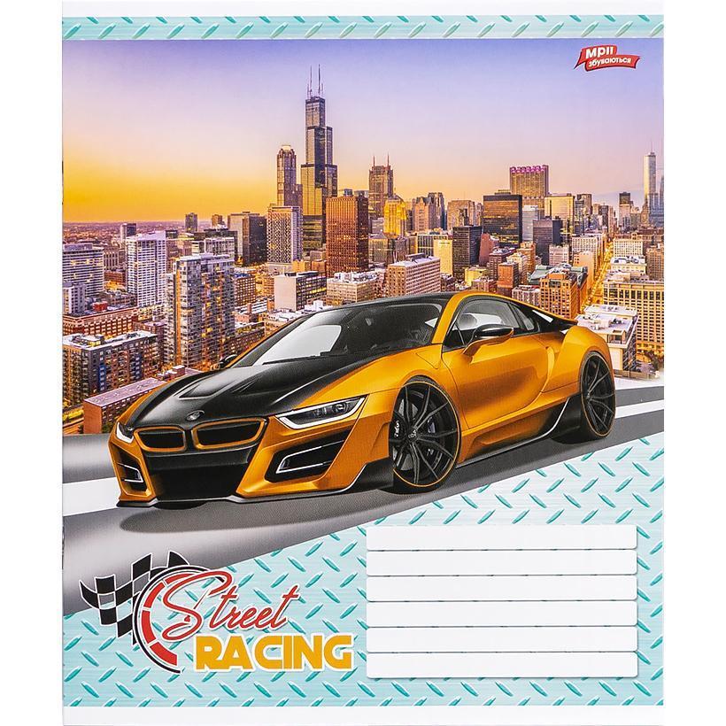 Тетрадь ученическая Мрії збуваються Street racing 3479M Вид 1 А5/36 клетка Тетрадь ученическая Мрії збуваються Street racing 3479M Вид 1 А5/36 клетка