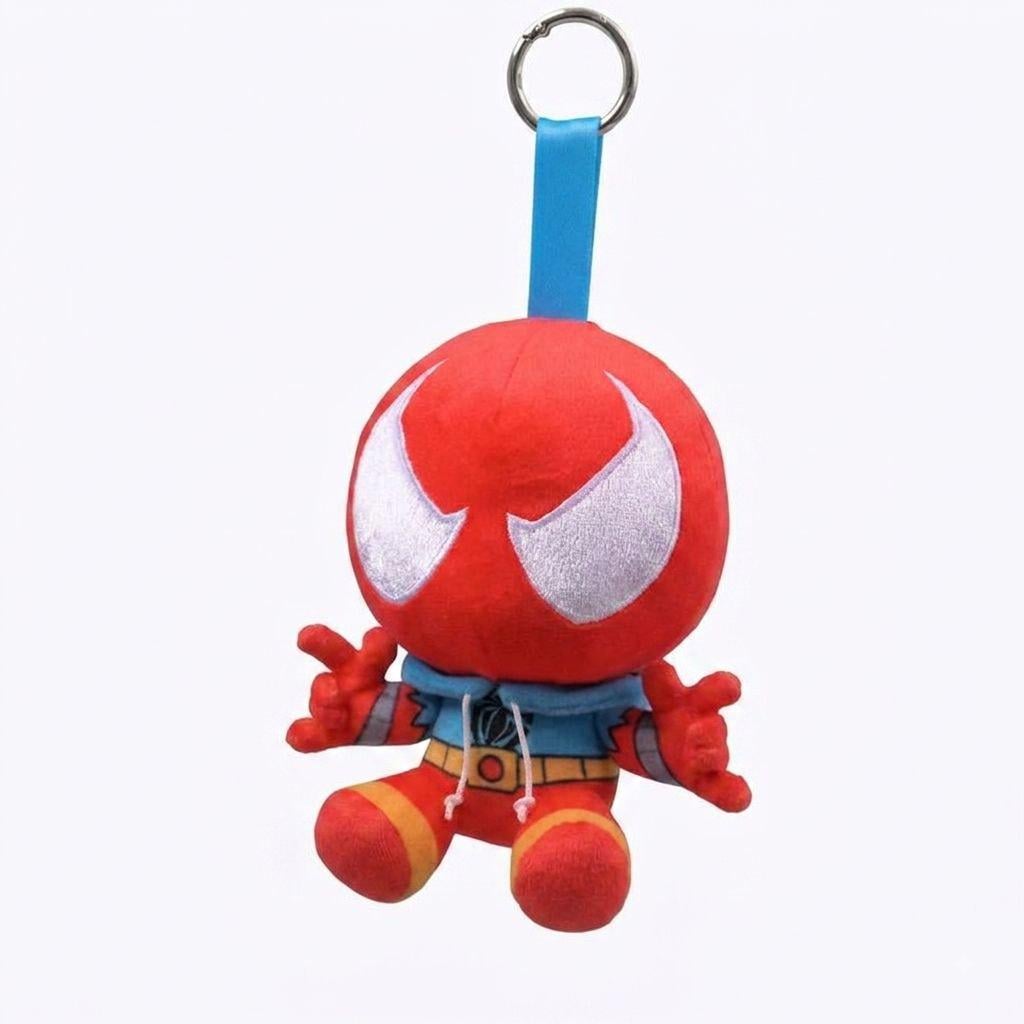 Мягкая игрушка подвесной брелок Hot Toys Cosbi Plush Keychain Spider Man Scarlet Spider