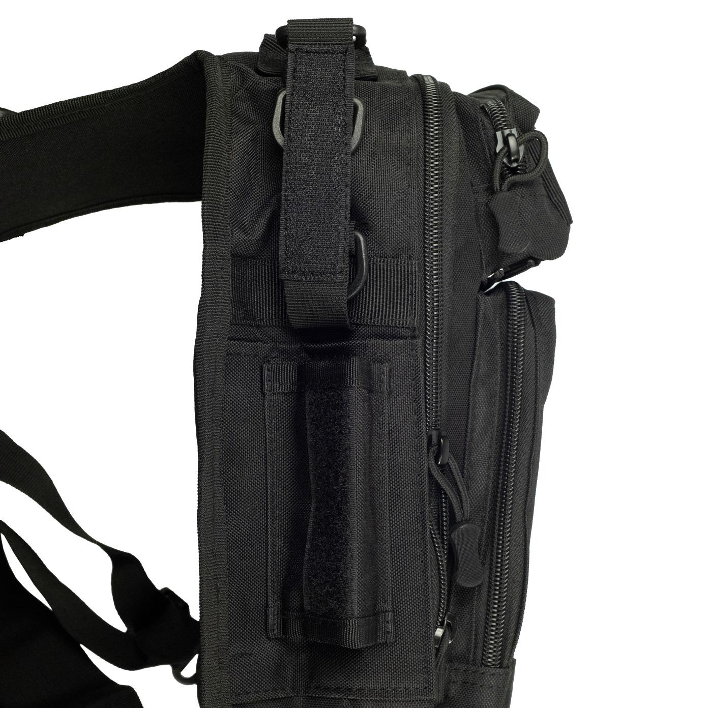 Сумка через плече Tribe Sling Pack 6,5 л Чорний (T-IE-0003-black) - фото 8