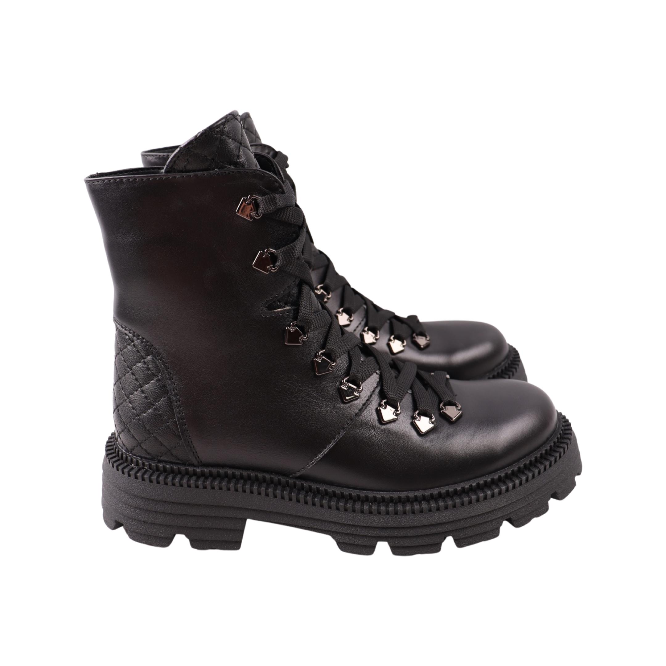 Ботинки женские R&Y 71-23ZHC натуральная кожа р. 41 Черный (29183592)