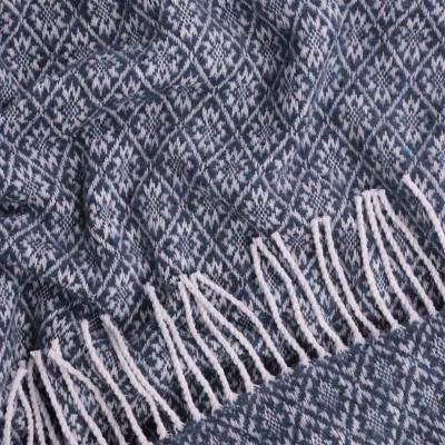 Плед солнце 140х200 см Синий - фото 2 Плед солнце 140х200 см Синий - фото 2