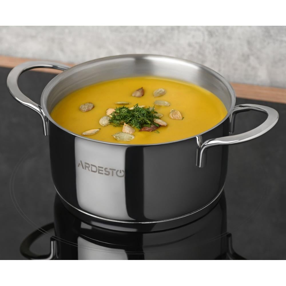 Кастрюля Ardesto Luna 0,9 л (AR0609S) - фото 3 Кастрюля Ardesto Luna 0,9 л (AR0609S) - фото 3