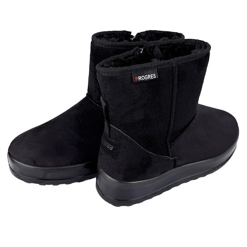 Угги женские велюровые 30513-1 p. 37 23,5-24 см Черный - фото 3 Угги женские велюровые 30513-1 p. 37 23,5-24 см Черный - фото 3