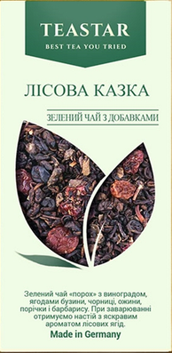 Чай TeaStar Лесная Сказка зеленый порох с кусочками фруктов 100 г (1565) - фото 3 Чай TeaStar Лесная Сказка зеленый порох с кусочками фруктов 100 г (1565) - фото 3