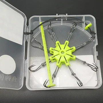 Макушатники рибальські з гачками #8 розміру для далеких закидів на мирну рибу 2 шт. (Y02249) - фото 5 Макушатники рибальські з гачками #8 розміру для далеких закидів на мирну рибу 2 шт. (Y02249) - фото 5