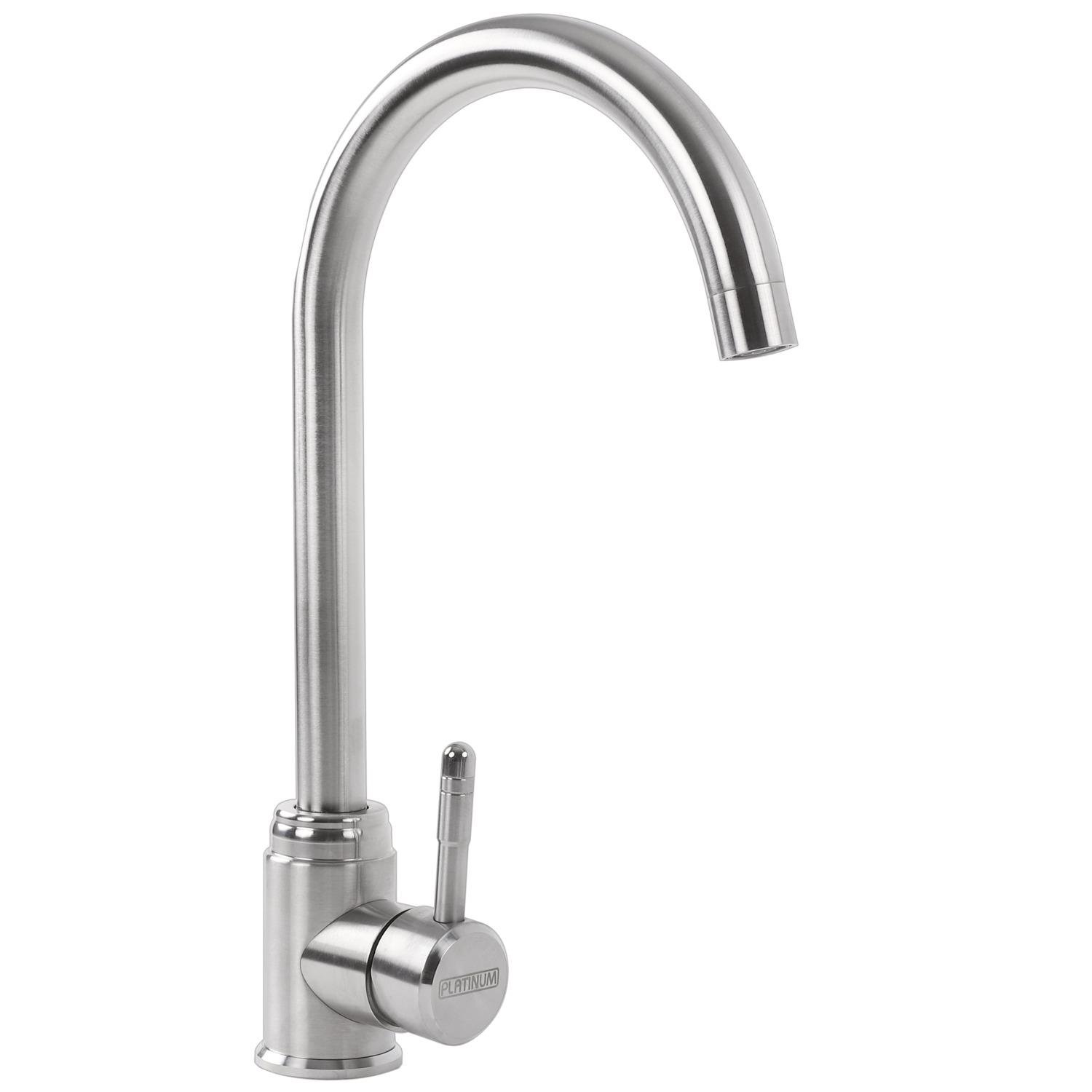 Смеситель для кухни PLATINUM 221N 8650 PLS-A32606 однорычажный Сатин (151860) Смеситель для кухни PLATINUM 221N 8650 PLS-A32606 однорычажный Сатин (151860)