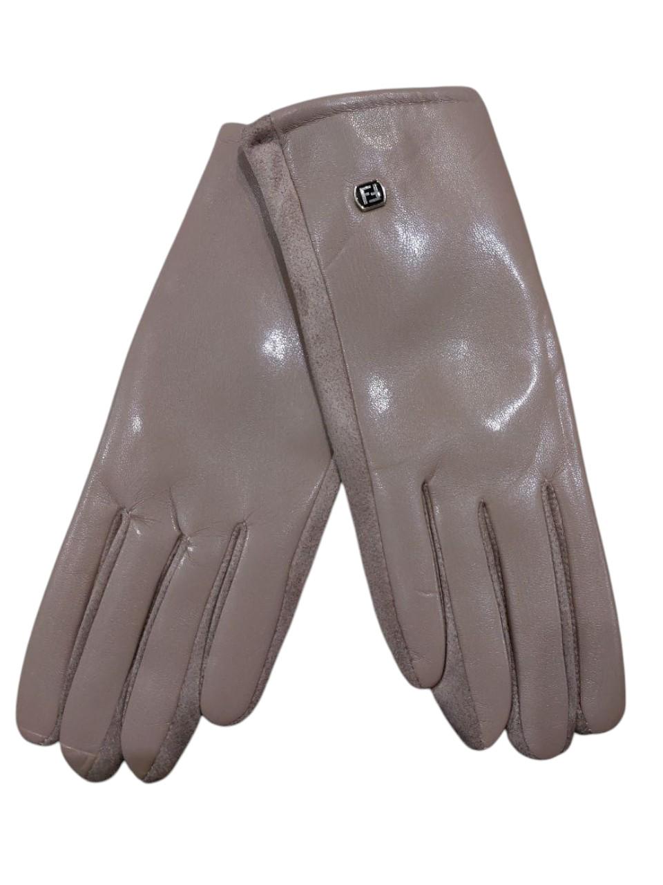 Перчатки сенсорные женские One size Кремовый (220433)