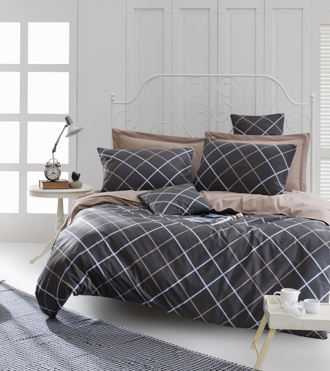 Комплект постельного белья Lotus Home Perfect Ranforce Ride семейный Коричневый (svt-2000022267014)