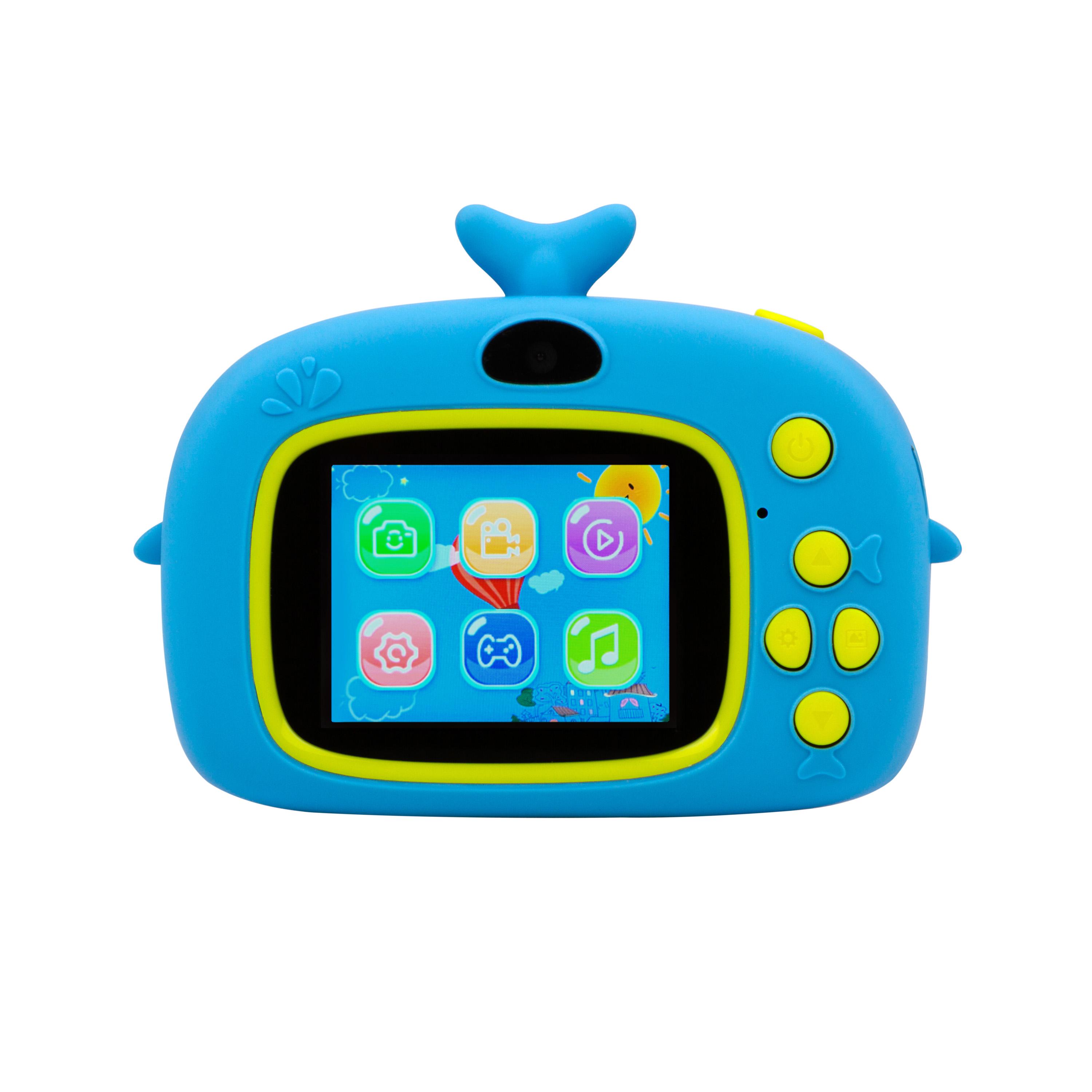 Цифровой детский фотоаппарат ATRIX TIKTOKER 11 DUAL CAM 20 MP 1080 p Blue