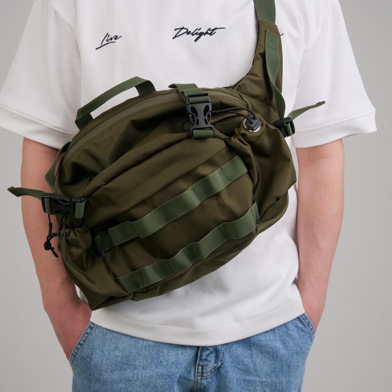 Сумка нагрудная мужская через плечо (2193698245)