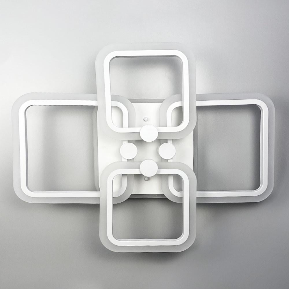 Люстра LED RGB на 2/2 рожка Белый (A 2503/2+2 WT) - фото 1