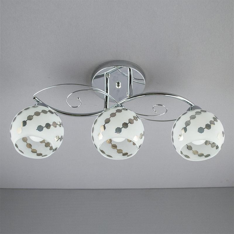 Люстра стельова Light House SH-10188/3A CR Хром Люстра стельова Light House SH-10188/3A CR Хром