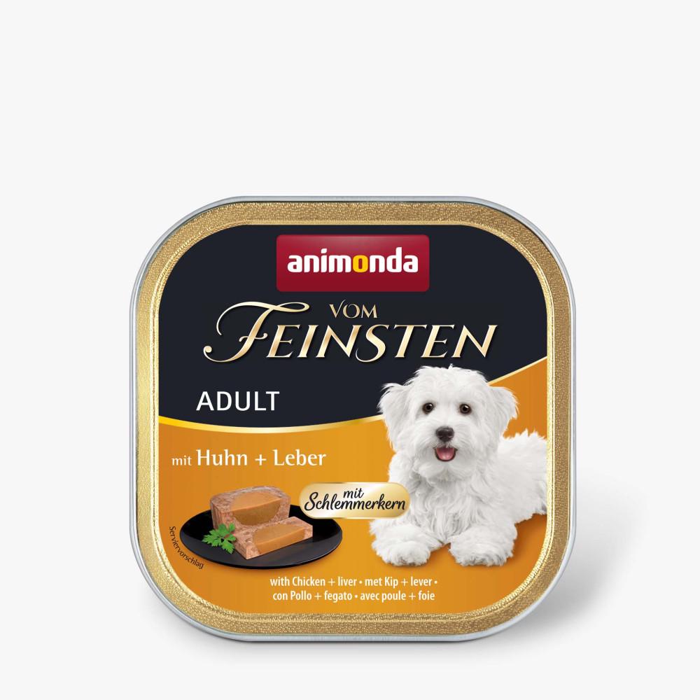 Корм влажный для собак Animonda Vom Feinsten gourme with Chicken/Liver Корм влажный для собак Animonda Vom Feinsten gourme with Chicken/Liver