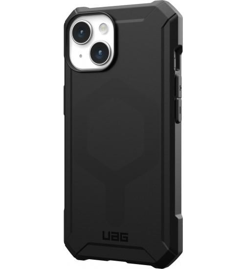 Чохол-бампер для телефона UAG Essential Armor Magsafe для Apple iPhone 15 Black (114288114040) - фото 4