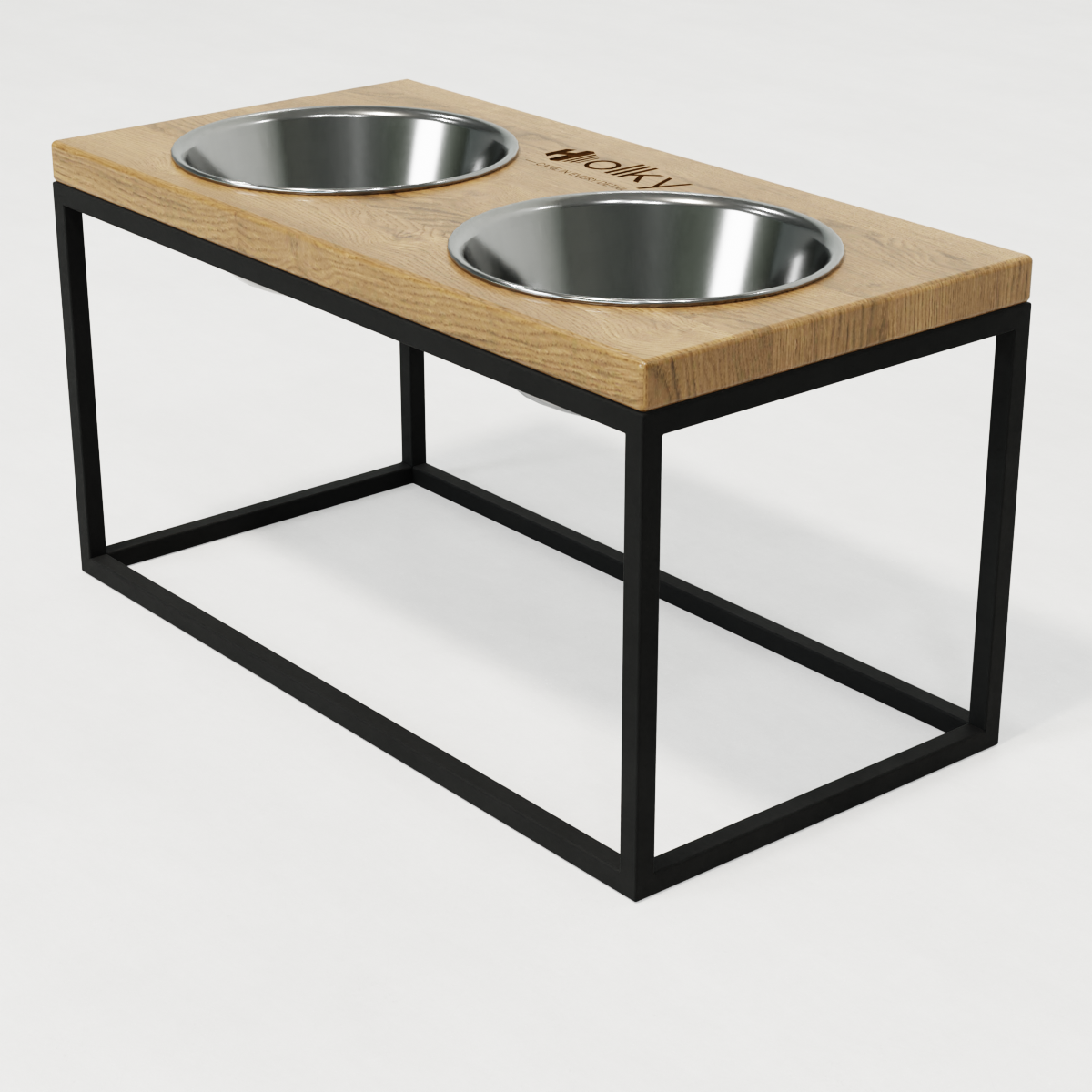 Миски на подставке для средних и больших собак Hollky Base L 2х0,95 л (BL-422120-BLNT) - фото 7 Миски на подставке для средних и больших собак Hollky Base L 2х0,95 л (BL-422120-BLNT) - фото 7