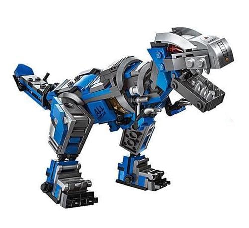 Конструктор Qman 4803 3в1 Трансформер/Динозавтр/Транспорт (8375)