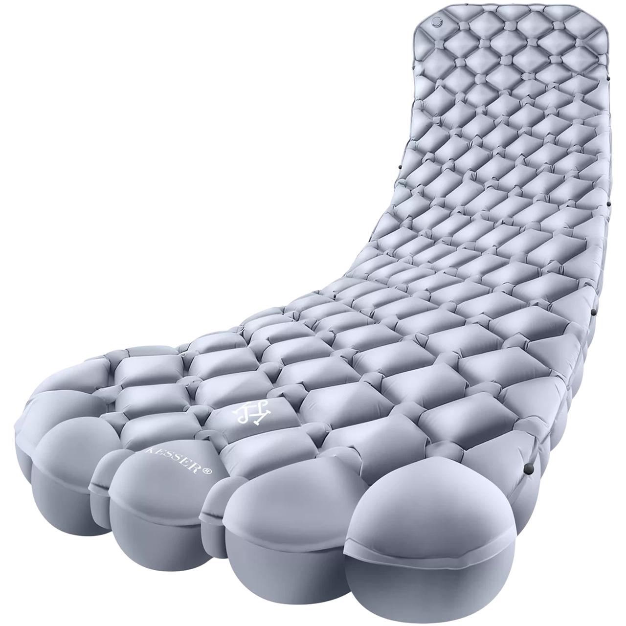 Матрас надувной KESSER 200 кг 192x58x6 см Серый